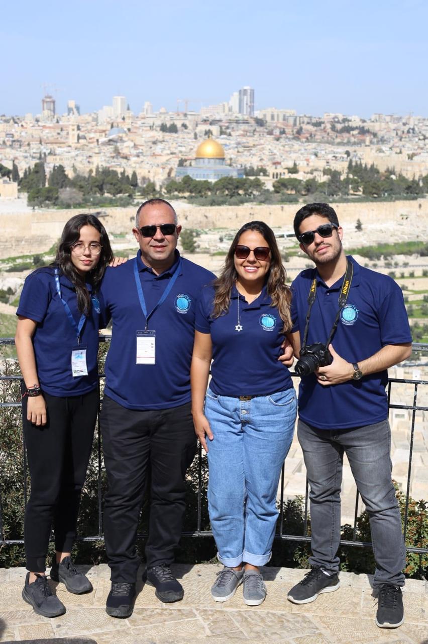 Equipe Vai Sim em Jerusalém